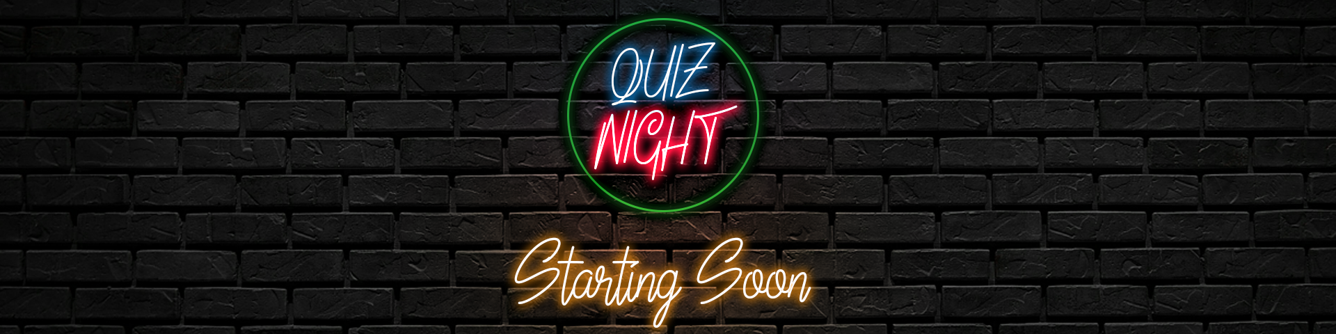 Quiz night event banner